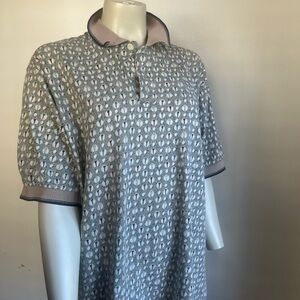 fairway stair Steve Stricker L Men's Patterned Polo Shirt - Gray